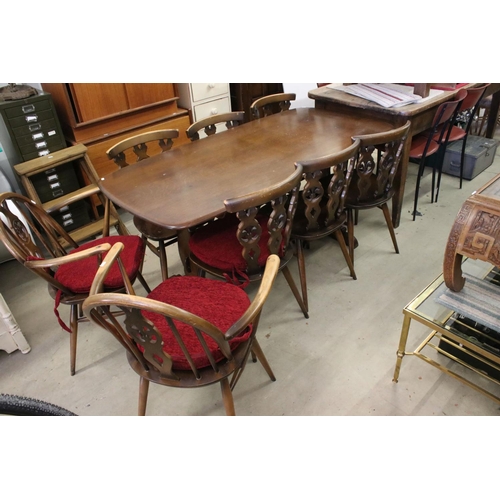 Refectory style deals dining table