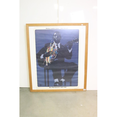 1080 - Music Memorabilia - Two Paul McCartney / Wings posters in clip frames including a Stanley Mouse, Dav... 