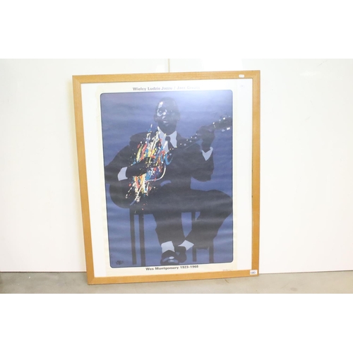 1080 - Music Memorabilia - Two Paul McCartney / Wings posters in clip frames including a Stanley Mouse, Dav... 