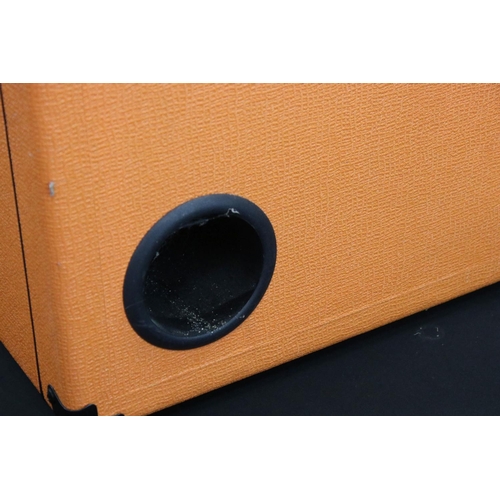 1160 - Guitar Amp - Orange Crush Bass 60 amplifier.  With power lead, guitar cable, footswitch.