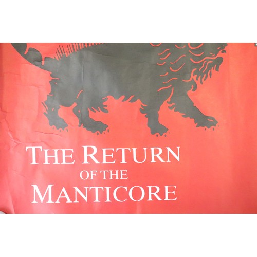 1090 - Music Poster - Two original Emerson Lake & Palmer posters to include The Return of the Manticore (23... 