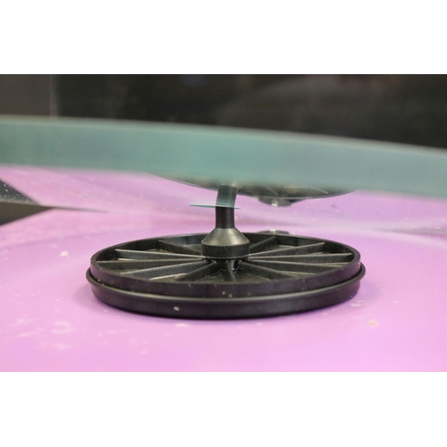 1147 - Audio Equipment - A Rega Plana 3 turntable in purple finish