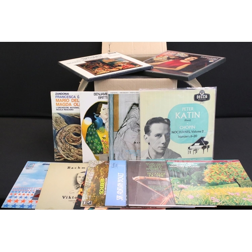 1072 - Vinyl - Classical - Over 60 LPs and 8 box sets featuring early stereo examples, wide bands etc.  Con... 