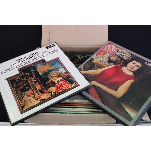 1072 - Vinyl - Classical - Over 60 LPs and 8 box sets featuring early stereo examples, wide bands etc.  Con... 