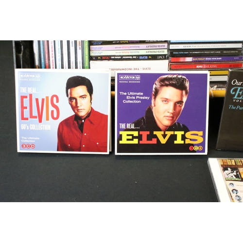 1140 - CDs – Over 200 Elvis Presley CDs spanning his career