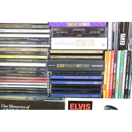 1140 - CDs – Over 200 Elvis Presley CDs spanning his career