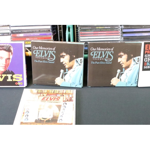 1140 - CDs – Over 200 Elvis Presley CDs spanning his career