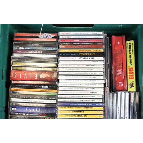 1140 - CDs – Over 200 Elvis Presley CDs spanning his career