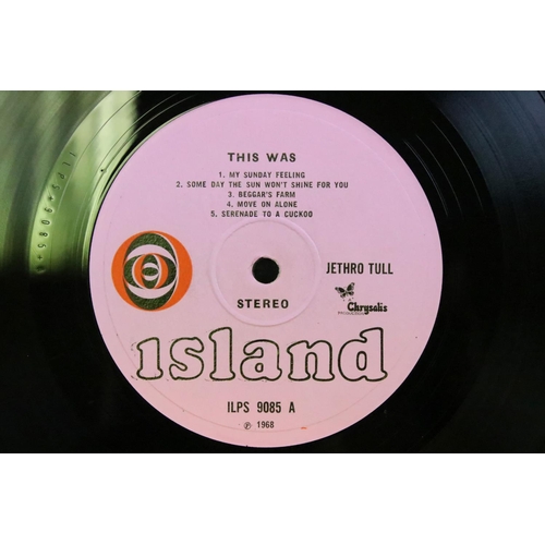 545 - Vinyl - Jethro Tull - This Was 1968 UK 1st pressing stereo, Island Pink Eyeball label wide spine, Is... 