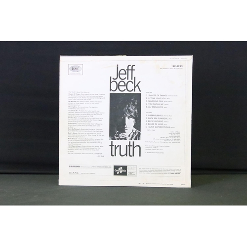 548 - Vinyl - Jeff Beck - Truth, original UK 1st mono pressing on Columbia Records SX 6293, blue Columbia ... 