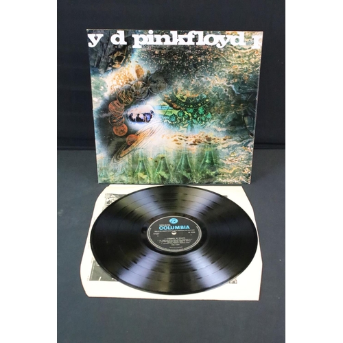 550 - Vinyl - Pink Floyd A Saucerful Of Secrets on Columbia SX 6258, 1968 UK 1st pressing mono, blue Colum... 