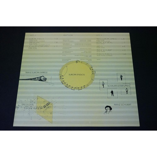 42 - Vinyl - Kraftwerk 4 albums and one 12” to include: Krafwerk (UK Spaceship labels, Double album, Gate... 