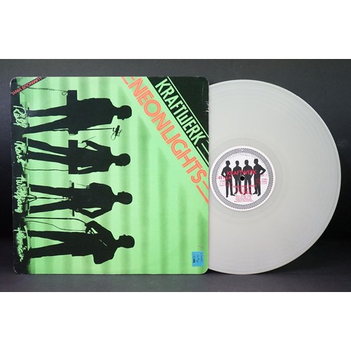 42 - Vinyl - Kraftwerk 4 albums and one 12” to include: Krafwerk (UK Spaceship labels, Double album, Gate... 