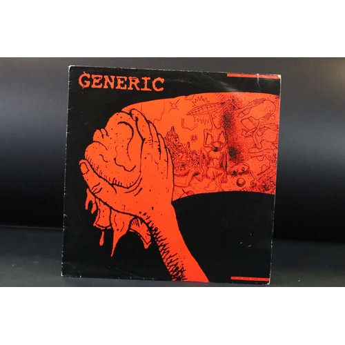 474 - Vinyl - 4 Punk / Hardcore albums by UK bands to include: Generic / Mortal Terror – Generic / Mortal ... 