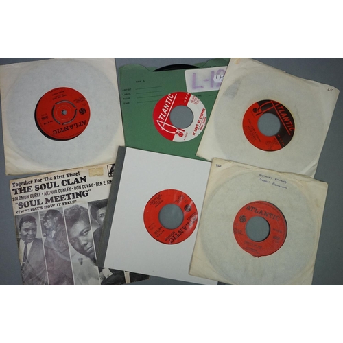 251 - Vinyl - Northern Soul / Soul - 15 Soul singles on Atlantic Records, including, The Soul Clan (with p... 