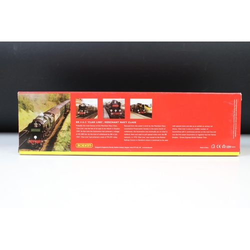 10 - Two boxed Hornby OO gauge locomotives to include ltd edn R2685 SR 4-6-2 West Country Class Bude lcom... 