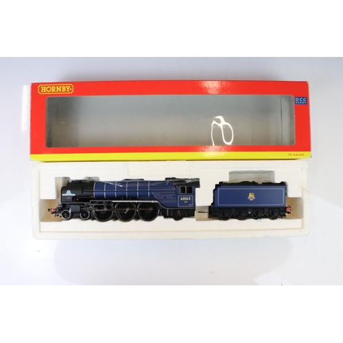 19 - Four boxed Hornby OO gauge locomotives to include R2340 BR 4-6-2 Class A4 Golden Plover, Top Link R3... 