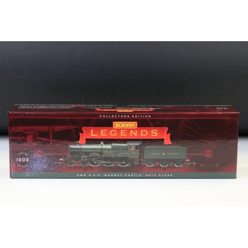 27 - Boxed Hornby Legends OO gauge R3071M GWR 4-6-0 Nunney Castle 4073 Class locomotive