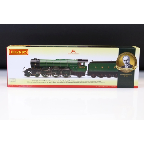 31 - Boxed ltd Hornby OO gauge R3437 'Sir Nigel Gresley' LNER Class A3 Firdaussi 2503 locomotive