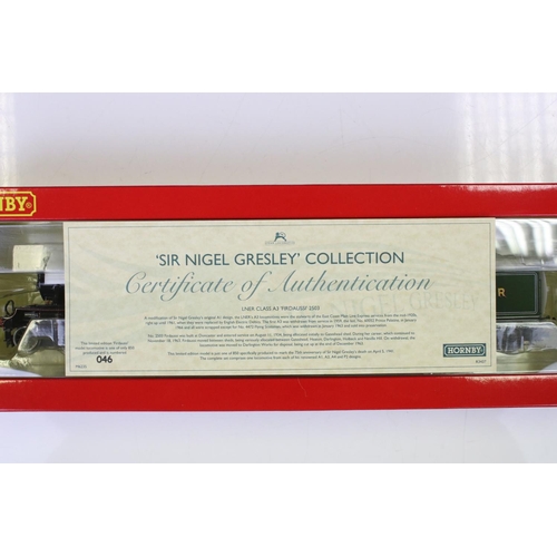 31 - Boxed ltd Hornby OO gauge R3437 'Sir Nigel Gresley' LNER Class A3 Firdaussi 2503 locomotive