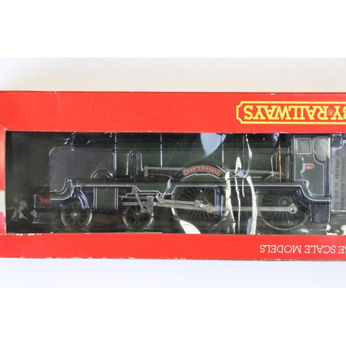 41 - Three boxed Hornby OO gauge locomotives to include R057 SR 4-4-0 Loco Charterhouse, R310 BR 4-6-2 Lo... 