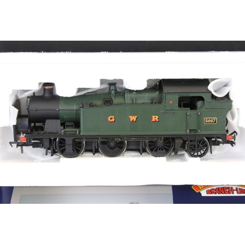 43 - Five boxed Bachmann OO gauge locomotives to include 32126 45XX Tank 4560 BR Black E/Emblem, 32136 45... 