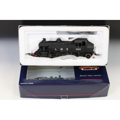 43 - Five boxed Bachmann OO gauge locomotives to include 32126 45XX Tank 4560 BR Black E/Emblem, 32136 45... 