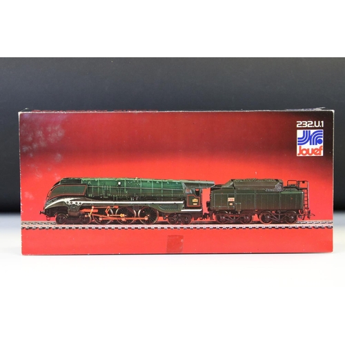 51 - Boxed Fleischmann HO gauge 4888 Ruhr Schnellverkehr II set complete with locomotive & 3 x coaches pl... 