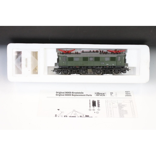 57 - Three boxed Roco HO gauge locomotives to include 43659 DB E1B, 43271 and 04116A