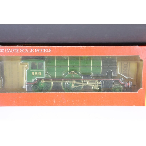 61 - Six boxed Hornby OO gauge locomotives to include R009 LNER 4-6-2 Silver Fox, R859 LNER 4-4-0 The Fit... 