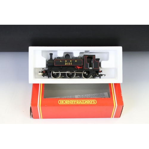 61 - Six boxed Hornby OO gauge locomotives to include R009 LNER 4-6-2 Silver Fox, R859 LNER 4-4-0 The Fit... 