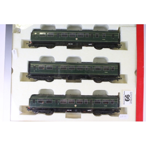 66 - Boxed Hornby R3147 BR Class 101 3 Car DMU Train Pack (tape repairs to box ends)