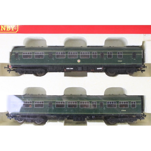 66 - Boxed Hornby R3147 BR Class 101 3 Car DMU Train Pack (tape repairs to box ends)