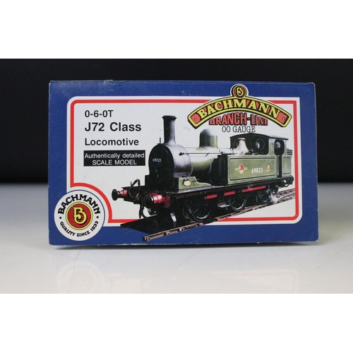 70 - Five OO / HO gauge locomotives to include boxed Bachmann 31050 LNER 0-6-0T J72 Class, boxed Triang R... 