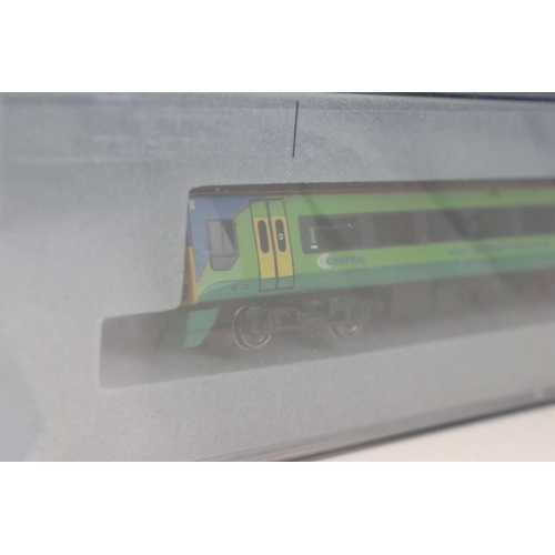 76 - Cased Graham Farish by Bachmann N gauge 371550A 158 2 Car DMU Central Trains two car set