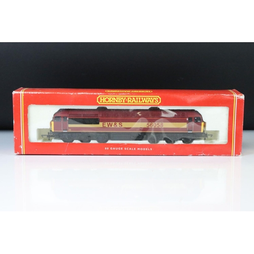 78 - Two boxed OO gauge locomotives to include Hornby R2075 Class 56 EWS Locomotive 56058 and Lima Collec... 