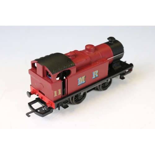 82 - 16 OO gauge locomotives to include Hornby Queen Elizabeth II in maroon livery, Hornby Monty LMS in b... 