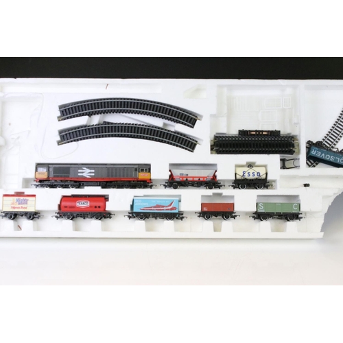 94 - Boxed Hornby R1011 Virgin Trains 125 electric train set (complete) plus a boxed Hornby R674 Midnight... 