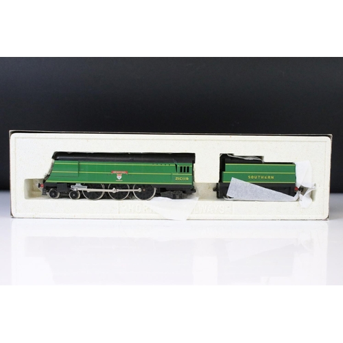 99 - Five boxed OO gauge locomotives to include Hornby Top Link R265 SR 4-6-2 Locomotive Bideford West Co... 