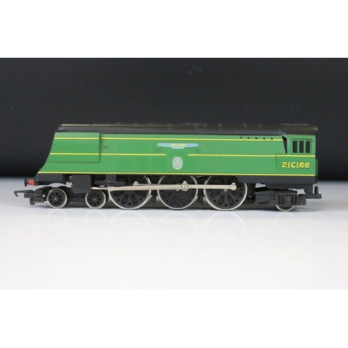 106 - Nine OO gauge locomotives to include Hornby Wilton, Hornby Wilton, Hornby Spitfire, Hornby Albert Ha... 