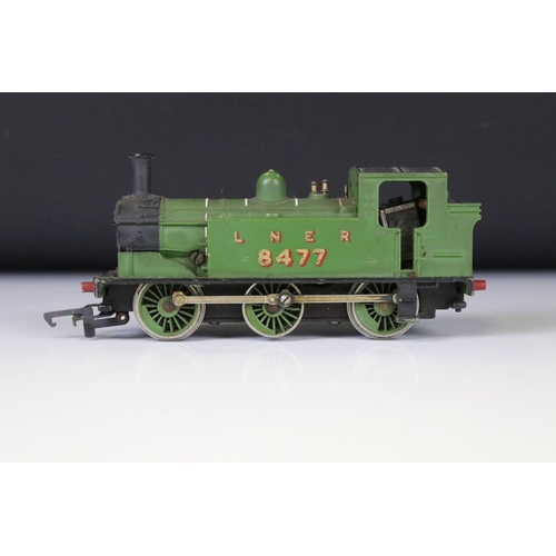 106 - Nine OO gauge locomotives to include Hornby Wilton, Hornby Wilton, Hornby Spitfire, Hornby Albert Ha... 