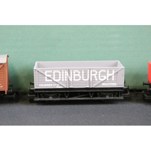 111 - Around 80 OO gauge items of rolling stock to include mainly Triang & Hornby examples featuring wagon... 