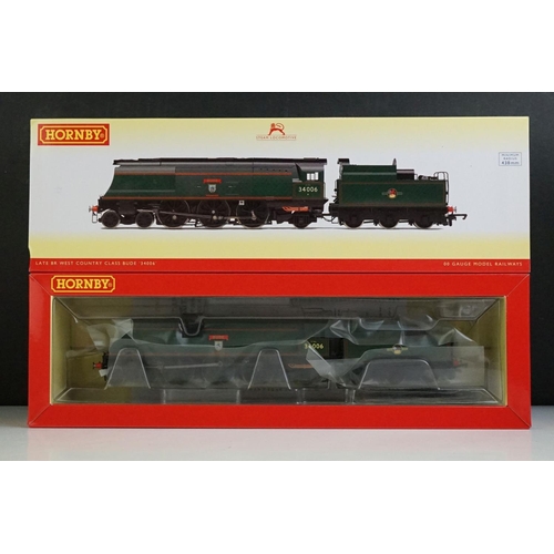 7 - Boxed Hornby OO gauge R3310 BR Late West Country Bude 34006 locomotive