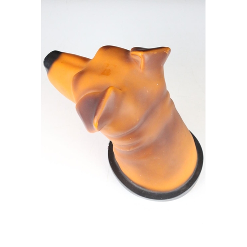 114 - Advertising - ' Halti ' dogs head advertising figure, 22cm high