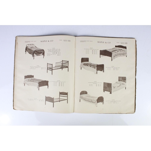 175 - Advertising - Maple & Co Furniture Catalogue ' Modern Furniture for Modern Homes ' dated 1933 contai... 