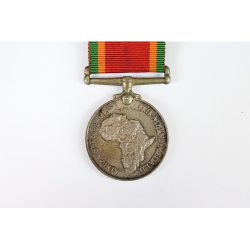 266 - A pair of World War Two full size medals to a female recipient to include the 1939-45 British war me... 