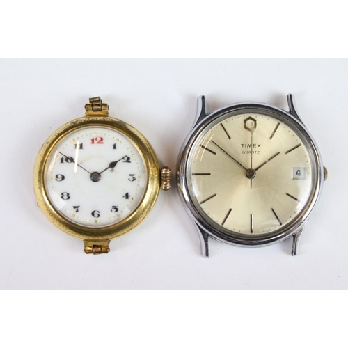 268 - A small collection of ladies and gents vintage watches to include Timex, Zodiac, Seiko and Brakman e... 