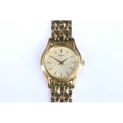 268 - A small collection of ladies and gents vintage watches to include Timex, Zodiac, Seiko and Brakman e... 