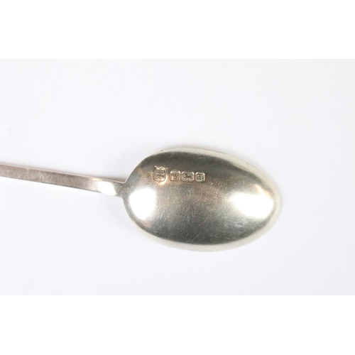 288 - A fully hallmarked sterling silver set of coffee bean spoons and apostle spoons together with a part... 