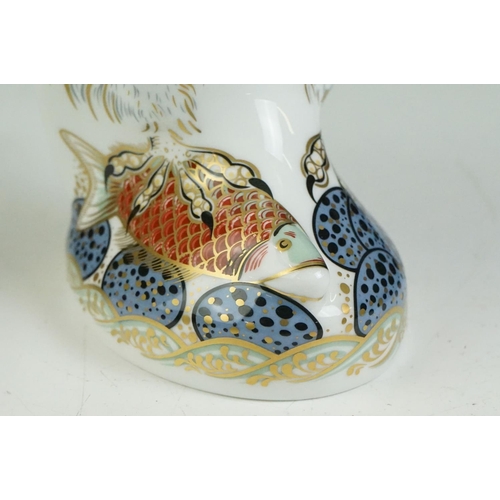 1 - Royal Crown Derby Osprey paperweight (approx 15cm high), with gold stopper, boxed